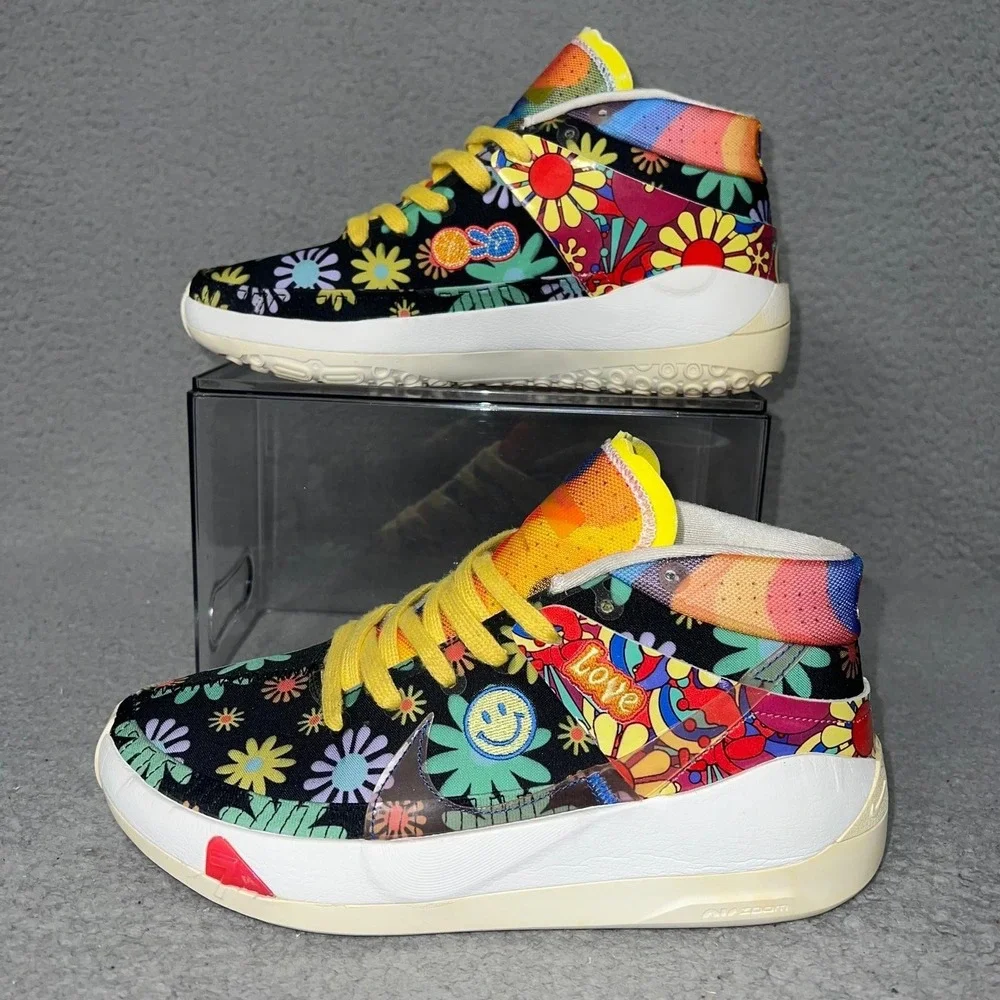 Nike Zoom KD 13 Easy Money Sniper Sneakers Mens 8‎ Womens 9.5 Floral CDA0895-900